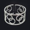 Rhinestone Wrap Bangle – Slim Layered Bracelet