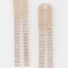 Crystal Arch Drop Earrings – Elongated Sparkle