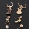Multi-Style Earring Set – Mixed Shapes, Lightweight