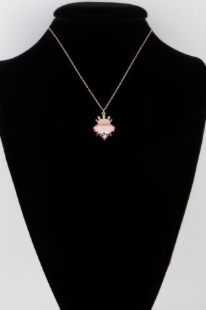 Super Mom Crown Necklace – Sparkling Stone Accent