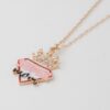 Super Mom Crown Necklace – Sparkling Stone Accent