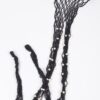 Pearl-Embellished Net Stockings