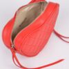 Quilted Heart Clutch – Structured PU Evening Bag