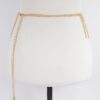Rhinestone Curtain Belt – Draped Fringe