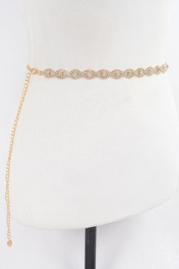 Rhinestone Curtain Belt – Cascading Drapes