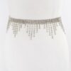 Falling Icicle Gemstone Belt – Rhinestone Cascade