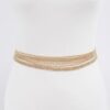 Fashion Belt – Slim Polyurethane Minimal Design