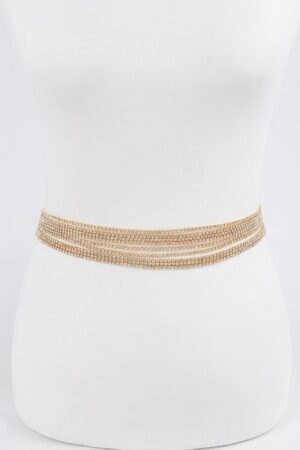 Fashion Belt – Slim Polyurethane Minimal Design