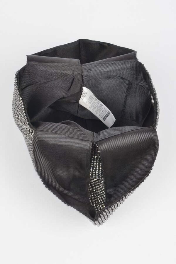 Rhinestone Studded Structured Tote – Sparkle Accent