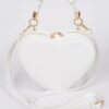 Heart Shape Top Handle Bag – Polyurethane Handbag