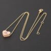 Be Mine Heart Pendant Necklace – Polished 15in Chain