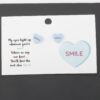Smile Heart Stud Earrings – Polished Smiley Design