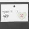 Hug Me Heart Stud Earrings – Polished Mini Hearts