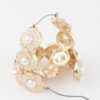 Greek Key Hoop Earrings – Polished Geometric Hoops