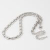 Solid Link Chain Necklace – Bold Interlocking Links
