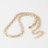 Solid Link Chain Necklace – Bold Interlocking Links