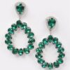 Teardrop Stone Earrings – Elongated Drop