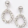 Teardrop Stone Earrings – Elongated Drop