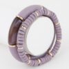 Layered Bead Bracelet – Triple-Row Textured Design