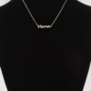 Mama Cursive Script Necklace – 16-inch Delicate Chain