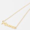 Mama Cursive Script Necklace – 16-inch Delicate Chain