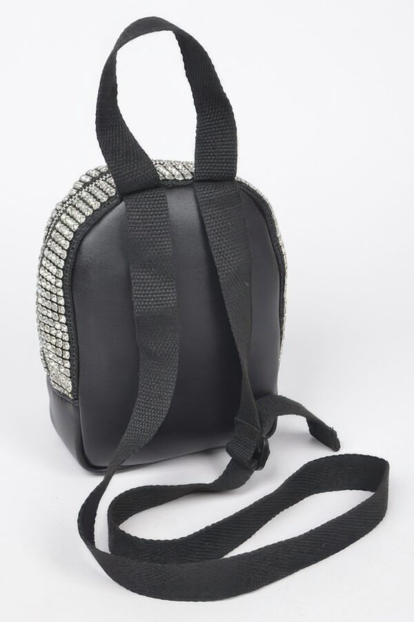 Rhinestone Crossbody Bag – Mixed Metal Hardware