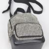 Rhinestone Crossbody Bag – Mixed Metal Hardware