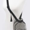 Rhinestone Crossbody Bag – Mixed Metal Hardware