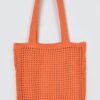 Knitted Wool Tote Bag – Soft Woven Texture