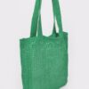 Knitted Wool Tote Bag – Soft Woven Texture
