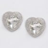 Large Rhinestone Stud Earrings – Bold Sparkle