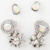 Jeweled Teardrop Stud Earring Set – Gift-Ready