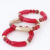 Two-Tone Beaded Bracelet – Alternating Color Beads