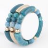 Two-Tone Beaded Bracelet – Alternating Color Beads