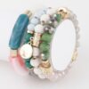 Multi Crystal Pendant Bracelet – Delicate Sparkle