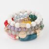 Multi Crystal Pendant Bracelet – Delicate Sparkle