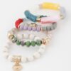 Multi Crystal Pendant Bracelet – Delicate Sparkle