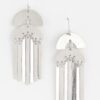 Double Arch Bar Drop Earrings – Modern Geometric Drop