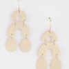 Double Arch Teardrop Earrings – Layered Geometric Drop