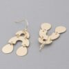 Double Arch Teardrop Earrings – Layered Geometric Drop