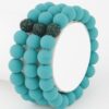 Glitter Clay Bead Bracelet – Whimsical Shimmer
