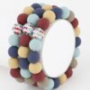 Glitter Clay Bead Bracelet – Whimsical Shimmer