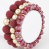 Two-Tone Crystal Bead Bracelet – Sparkling Finish