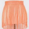 Rhinestone Fringe Waist Belt – Cascading Sparkle