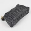 Quilted Faux Leather Top-Handle Bag – Mixed Metal Accents