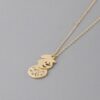 Warm Wishes Snowman Pendant Necklace – Holiday Charm