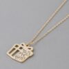 Holiday Gift Pendant Necklace – Polished Finish