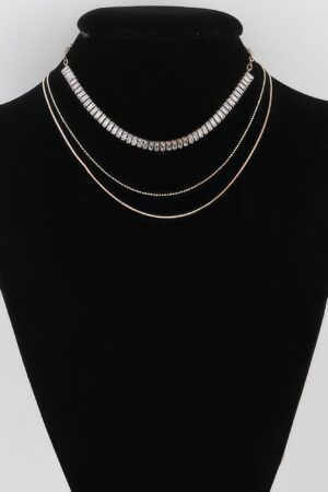Multi Crystal Bead Necklace – Luminous Accent
