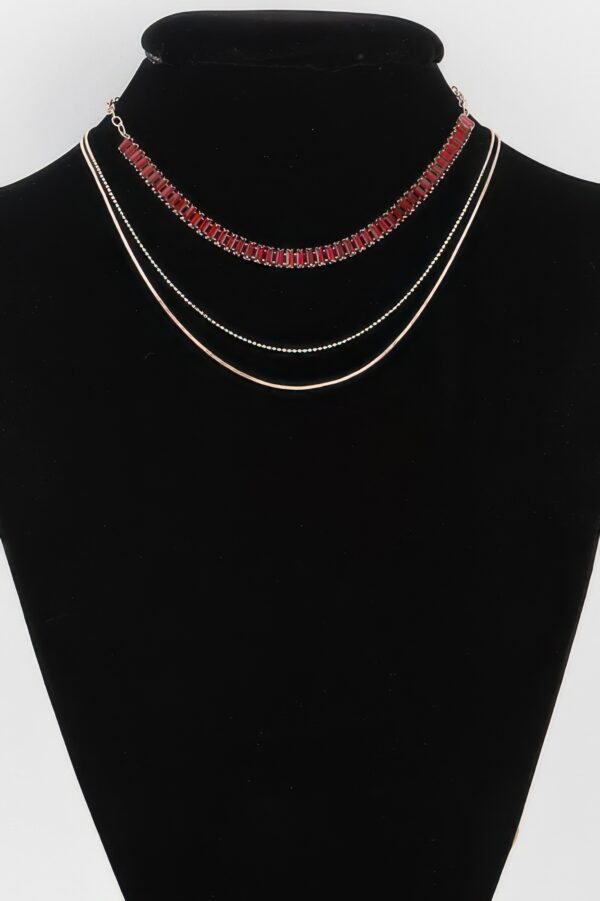 Multi Crystal Bead Necklace – Luminous Accent