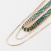 Multi Crystal Bead Necklace – Luminous Accent